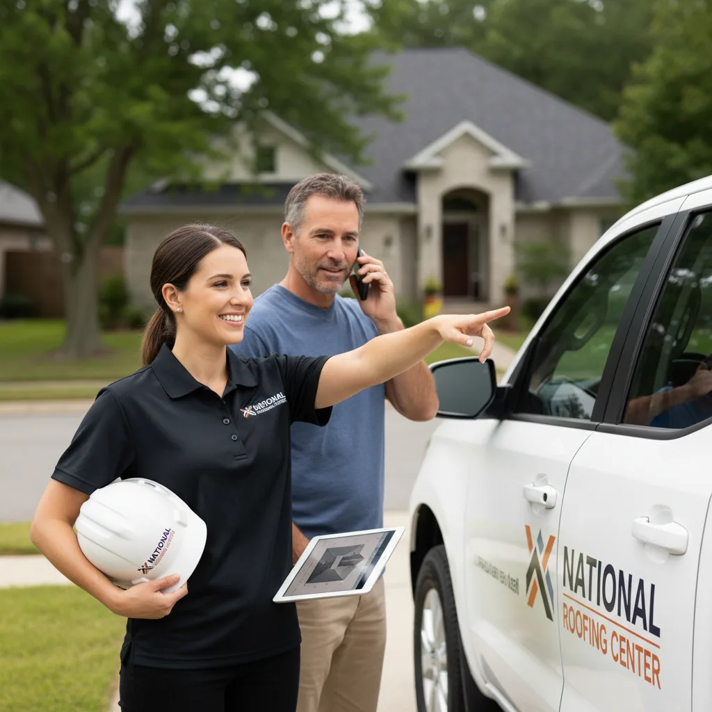 National Roofing Center customer support in Ostrander
